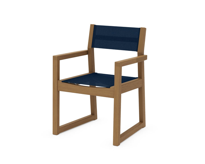 POLYWOOD® EDGE Sling Dining Arm Chair