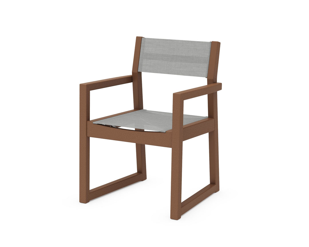 POLYWOOD® EDGE Sling Dining Arm Chair