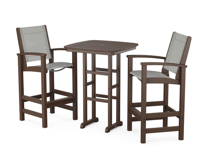 POLYWOOD® Coastal 3-Piece Bar Set