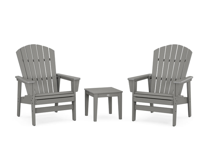 POLYWOOD® 3-Piece Nautical Grand Upright Adirondack Set