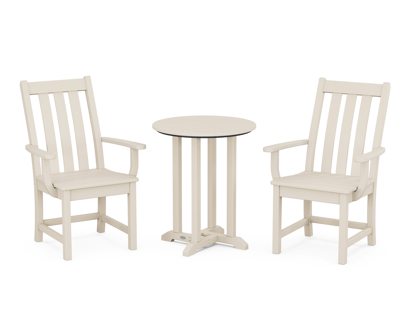 Vineyard 3-Piece Round Bistro Dining Set