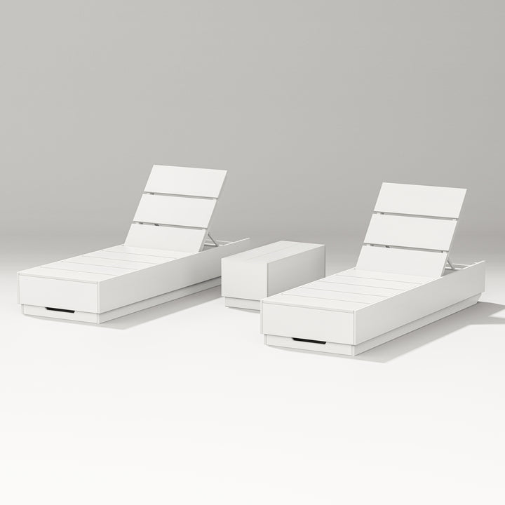 PW Designer Series Elevate 3-Piece Chaise Lounge Set