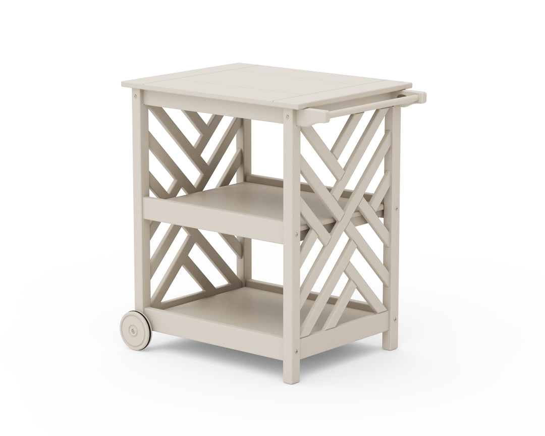 POLYWOOD® Chippendale Bar Cart