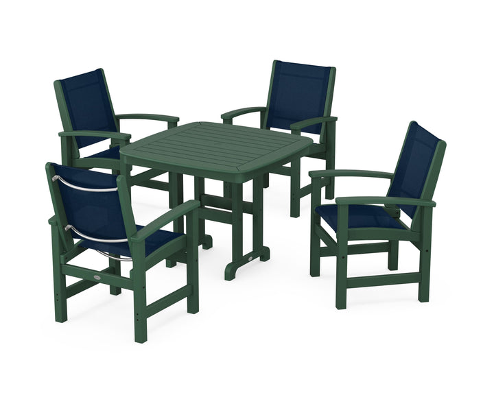 POLYWOOD® Coastal 5-Piece Dining Set
