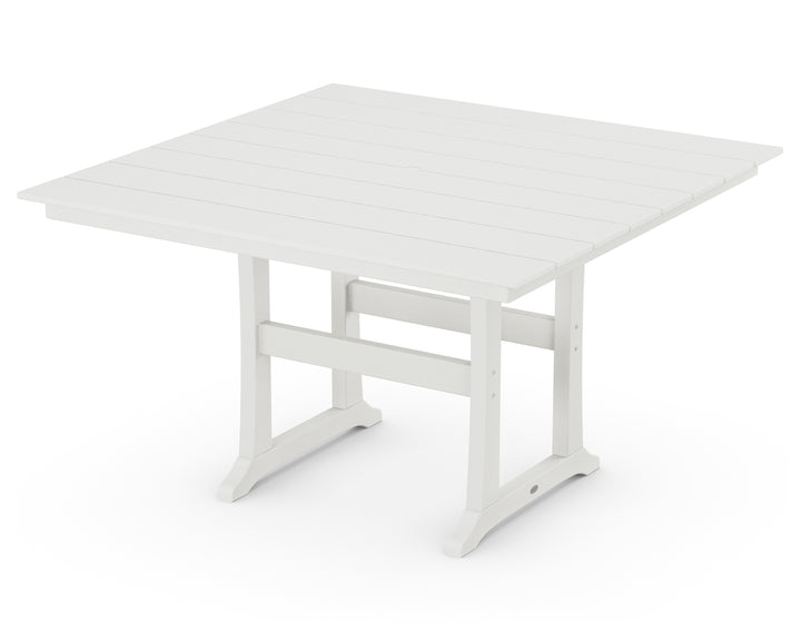 POLYWOOD® Farmhouse Trestle 59" Counter Table