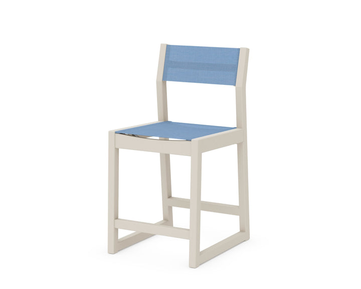 POLYWOOD® EDGE Sling Counter Side Chair