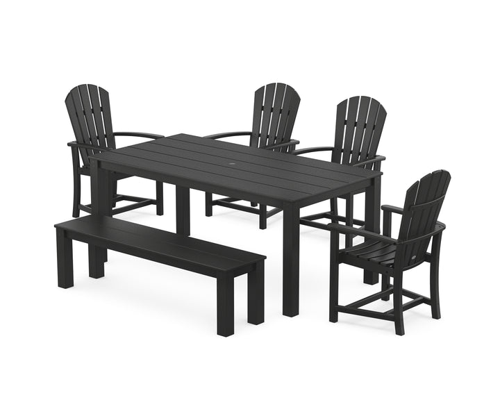 POLYWOOD® Palm Coast 6-Piece Parsons Dining Set with Bench