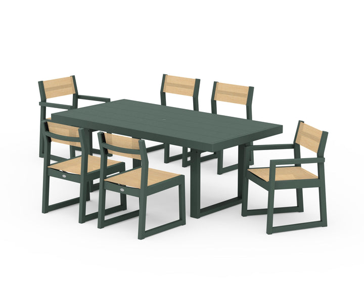 POLYWOOD® EDGE Sling 7-Piece Dining Set