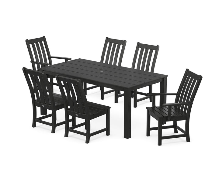 POLYWOOD® Vineyard 7-Piece Parsons Dining Set