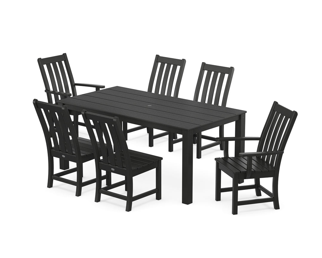 POLYWOOD® Vineyard 7-Piece Parsons Dining Set