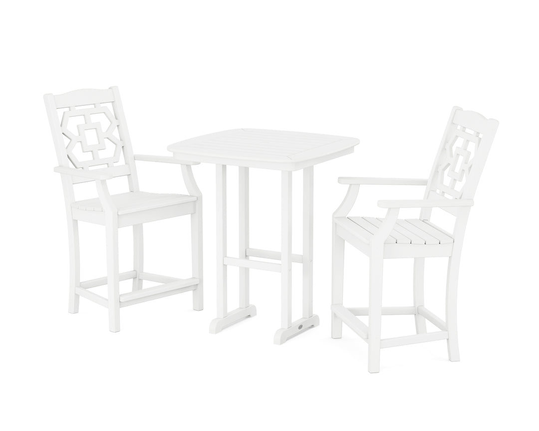 Martha Stewart by POLYWOOD® Chinoiserie 3-Piece Counter Set