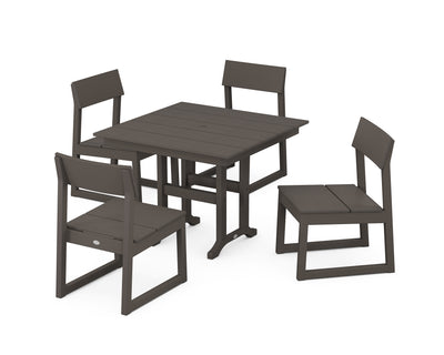 EDGE Side Chair 5-Piece Farmhouse Dining Set