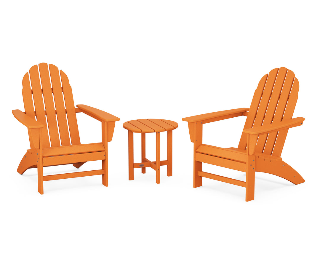 POLYWOOD® Vineyard 3-Piece Adirondack Set