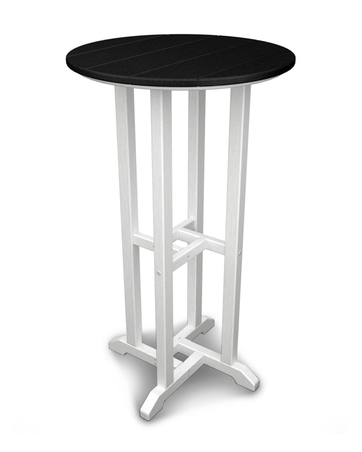 POLYWOOD® Contempo 24" Round Bar Table