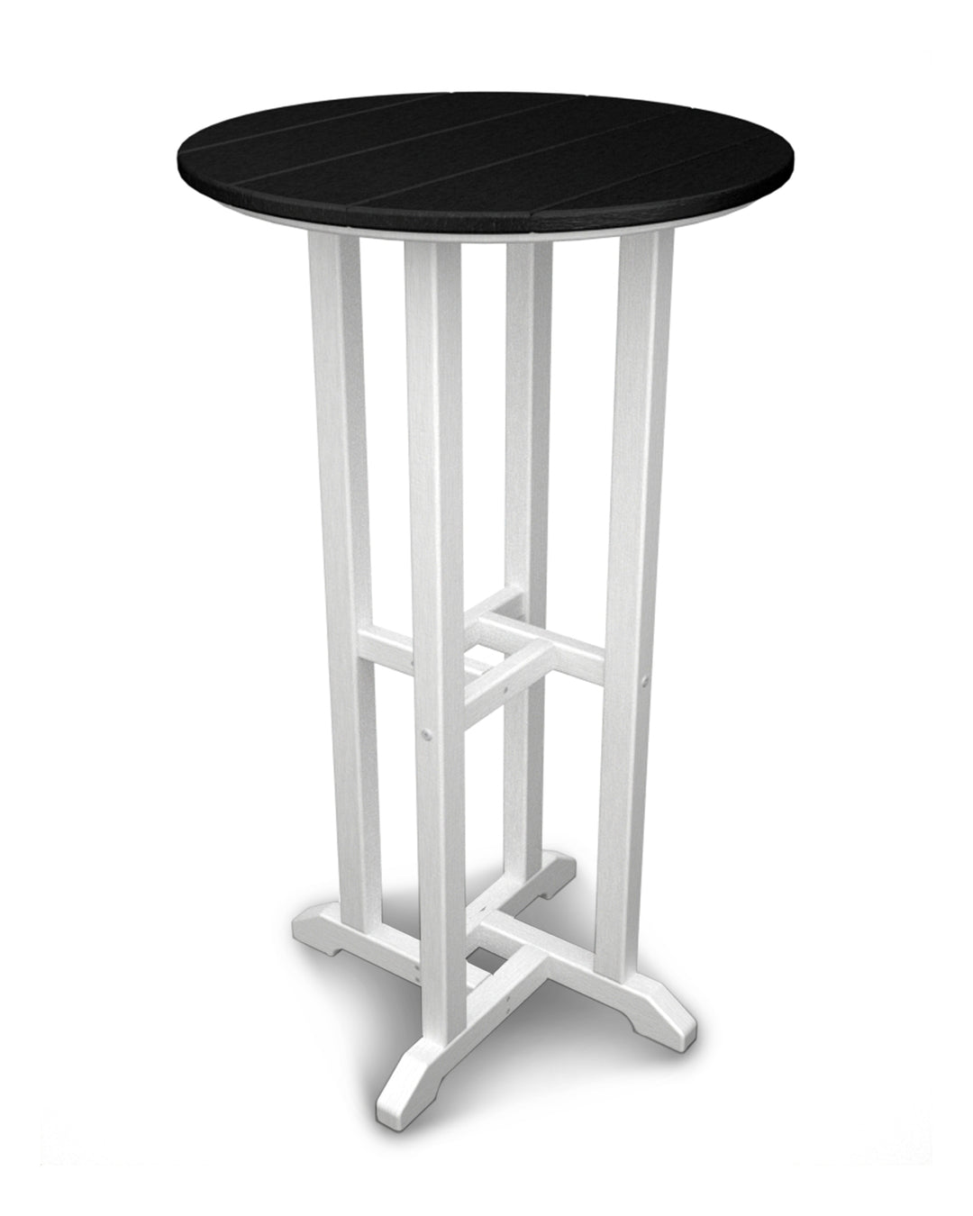 POLYWOOD® Contempo 24" Round Bar Table