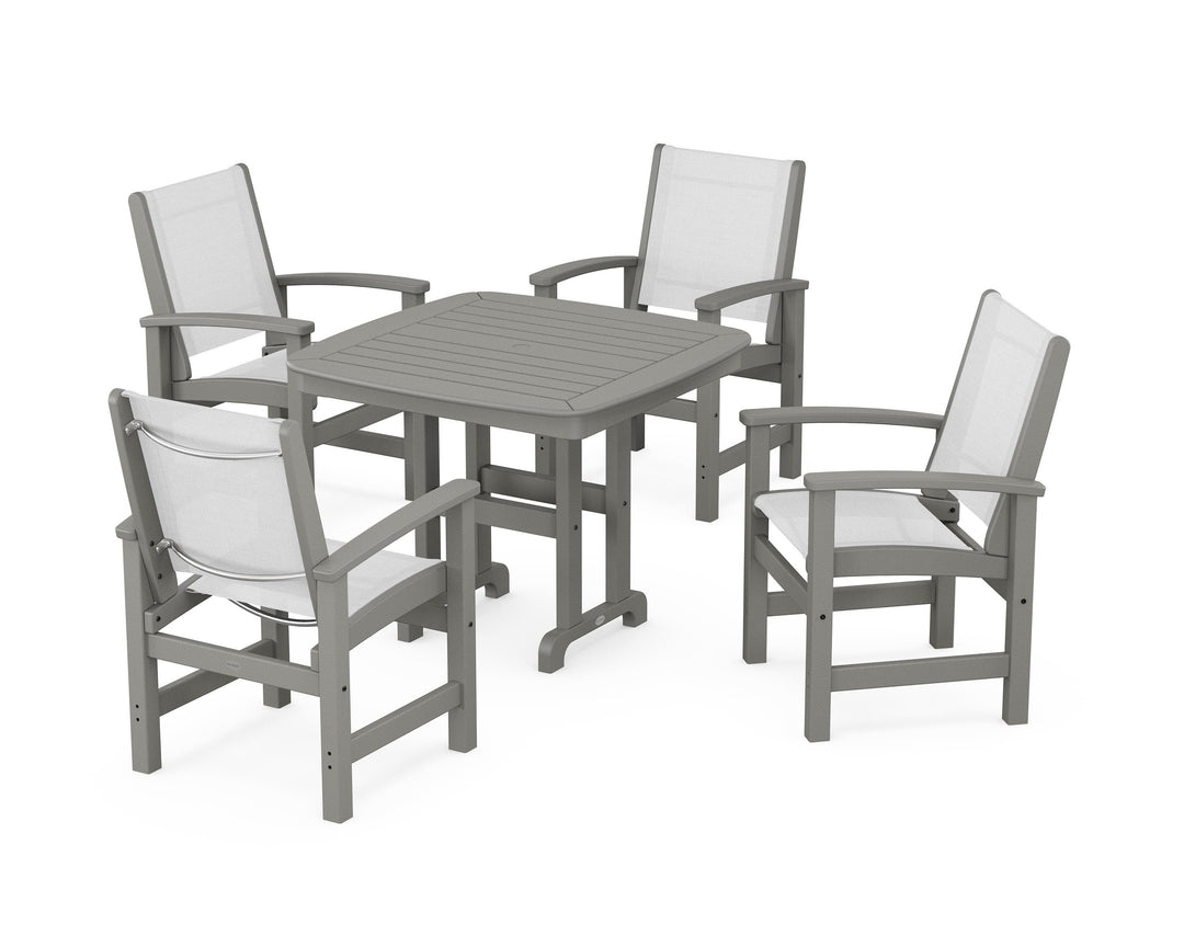 POLYWOOD® Coastal 5-Piece Dining Set
