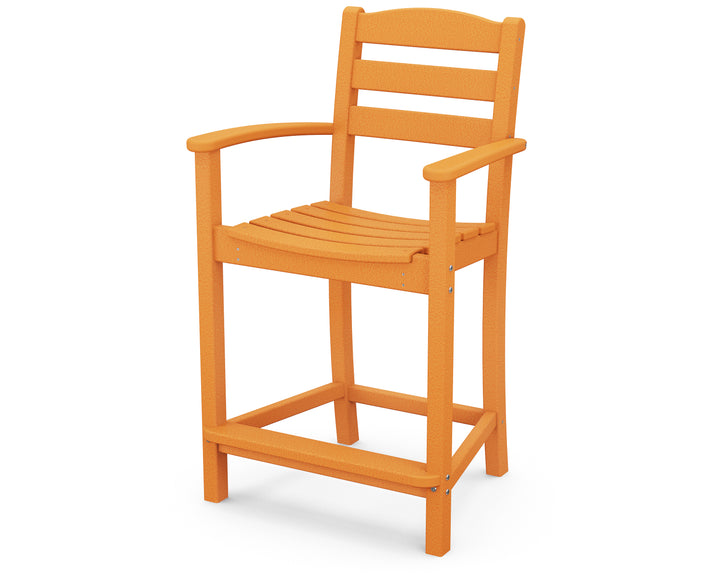 POLYWOOD® La Casa Café Counter Arm Chair