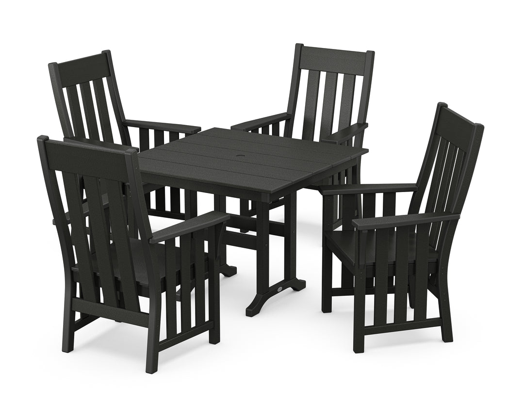 Martha Stewart by POLYWOOD® Acadia 5-Piece Farmhouse Dining Set