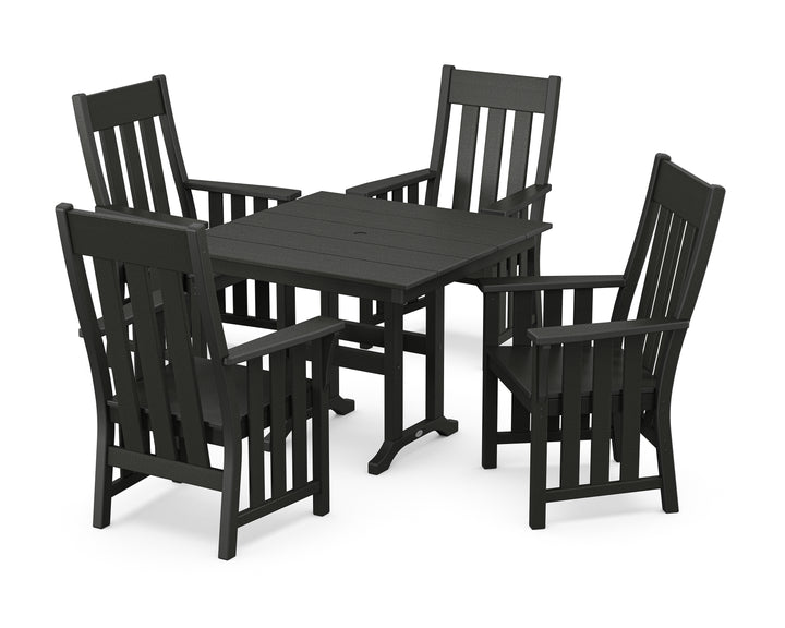 Martha Stewart by POLYWOOD® Acadia 5-Piece Farmhouse Dining Set