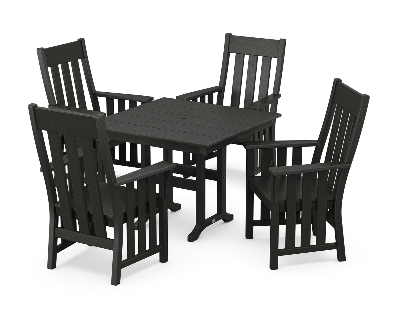 Acadia 5-Piece Farmhouse Dining Set