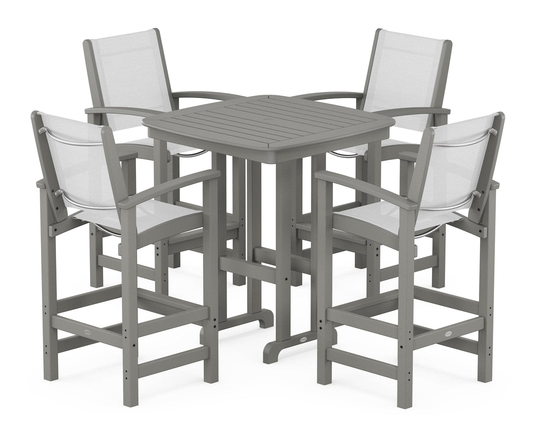 POLYWOOD® Coastal 5-Piece Bar Set