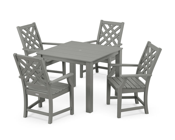 Country Living Wovendale 5-Piece Parsons Dining Set