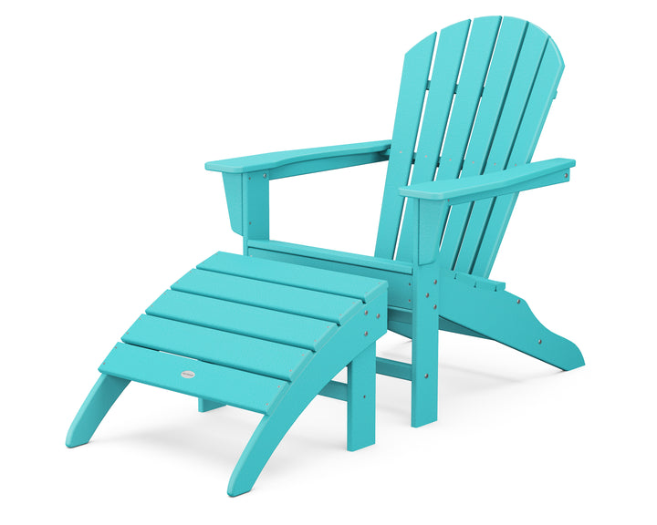 POLYWOOD® South Beach Adirondack 2-Piece Set