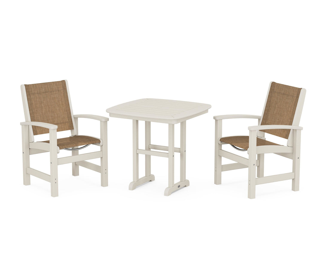 POLYWOOD® Coastal 3-Piece Dining Set
