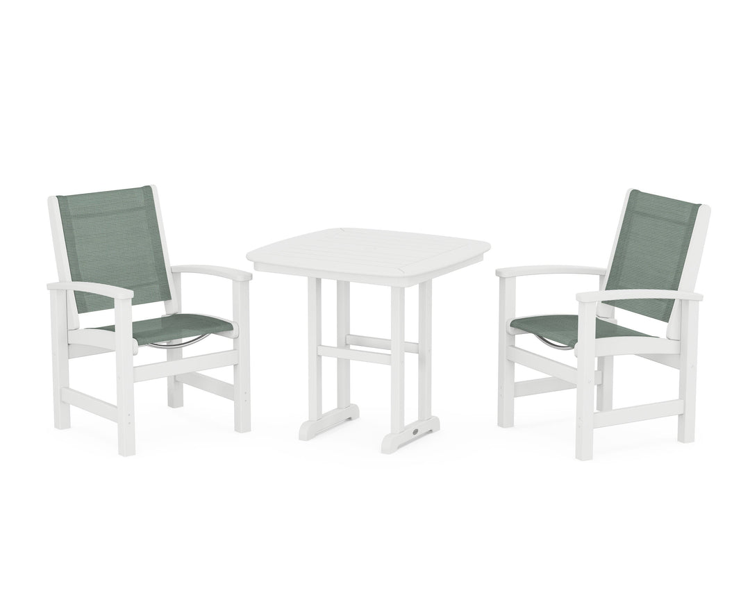 POLYWOOD® Coastal 3-Piece Dining Set