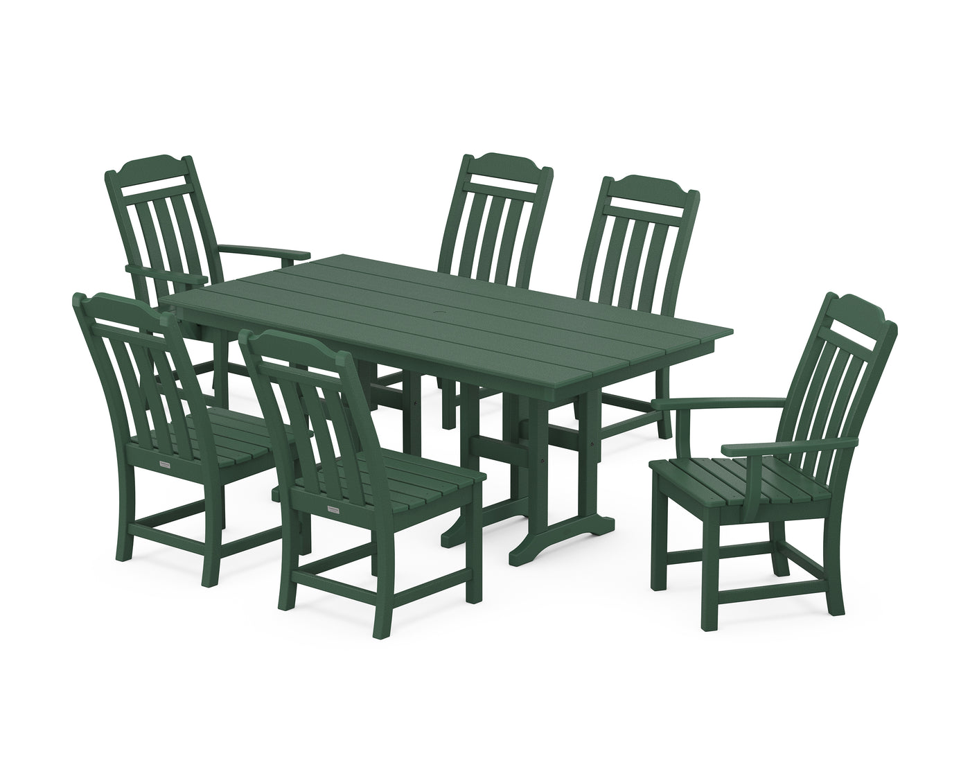 Cottage 7-Piece Farmhouse Dining Set