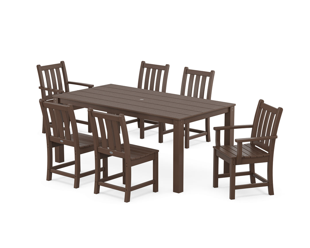 POLYWOOD® Traditional Garden 7-Piece Parsons Dining Set