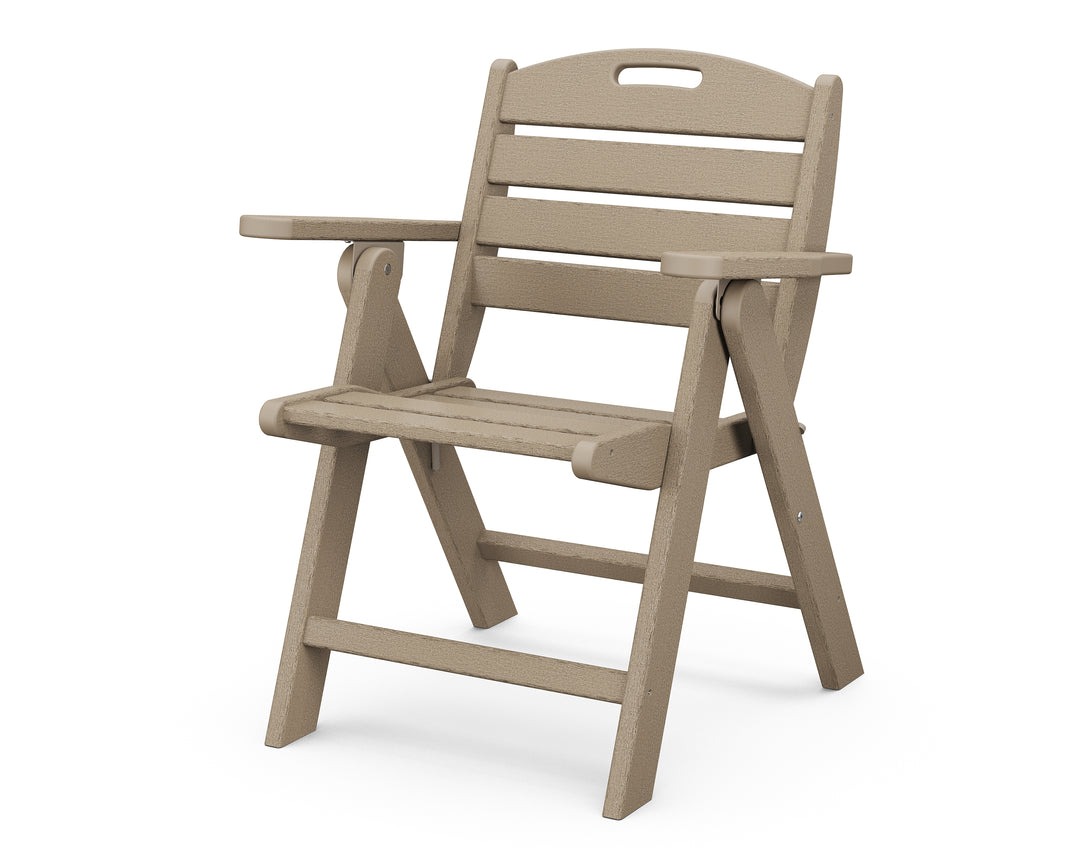 POLYWOOD® Nautical Folding Lowback Chair STOCKED