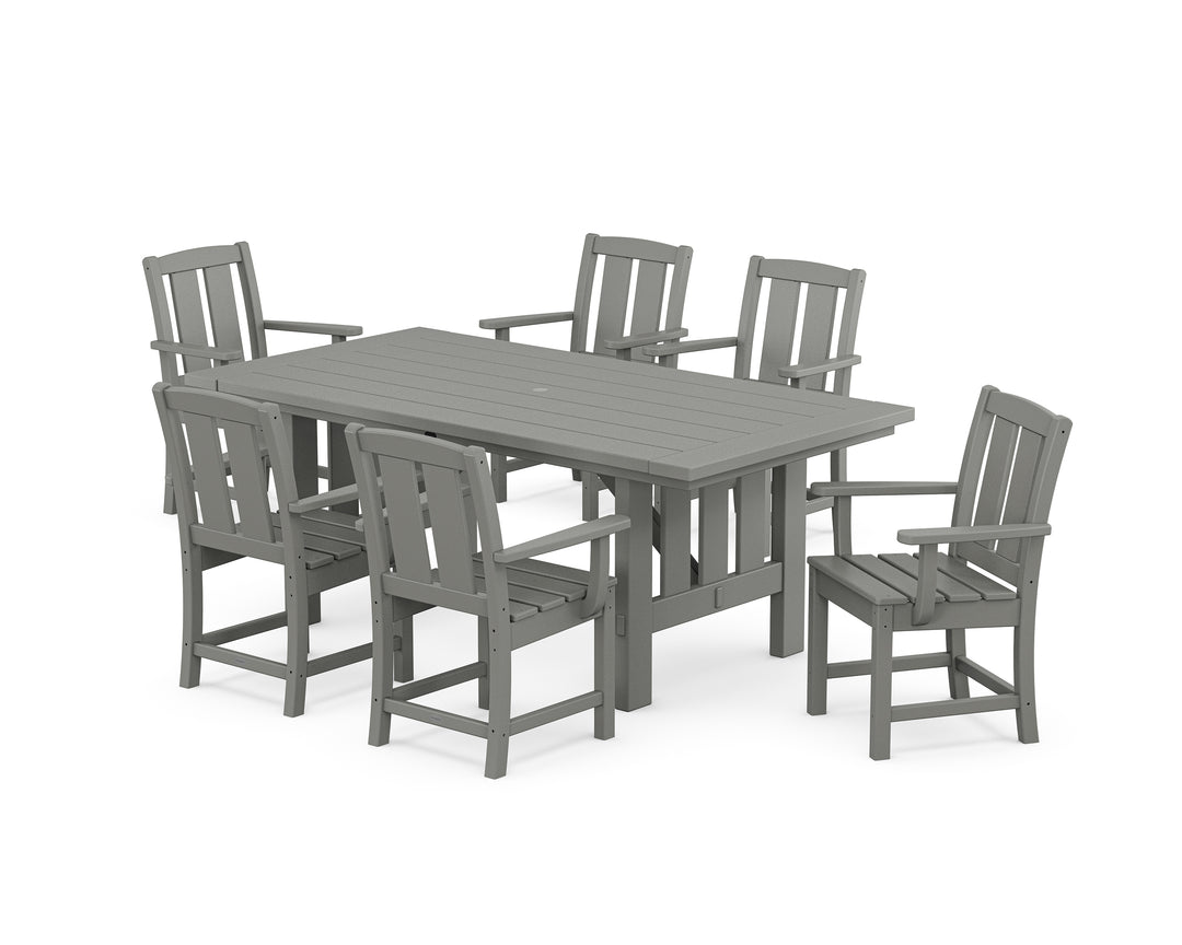 POLYWOOD® Mission Arm Chair 7-Piece Mission Dining Set