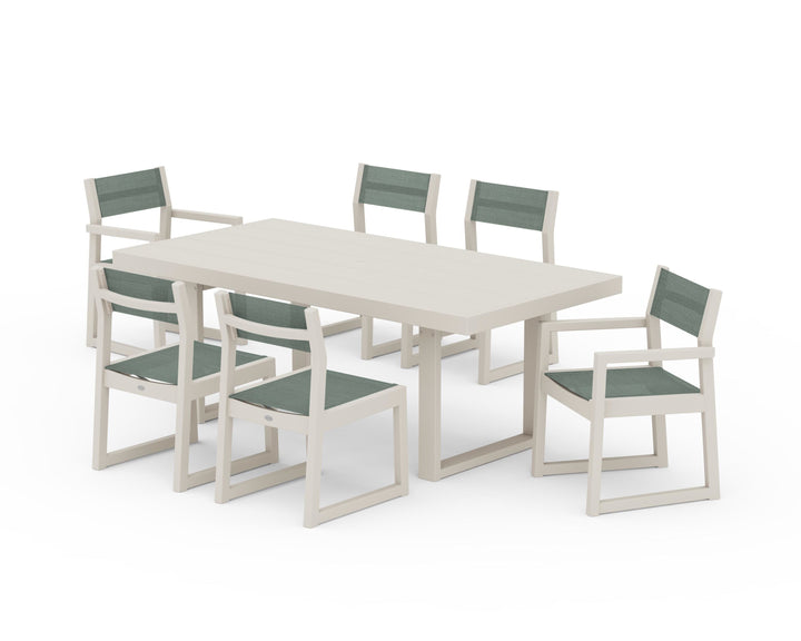 POLYWOOD® EDGE Sling 7-Piece Dining Set