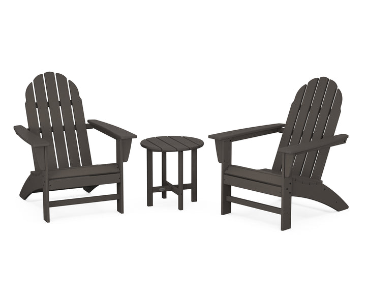POLYWOOD® Vineyard 3-Piece Adirondack Set