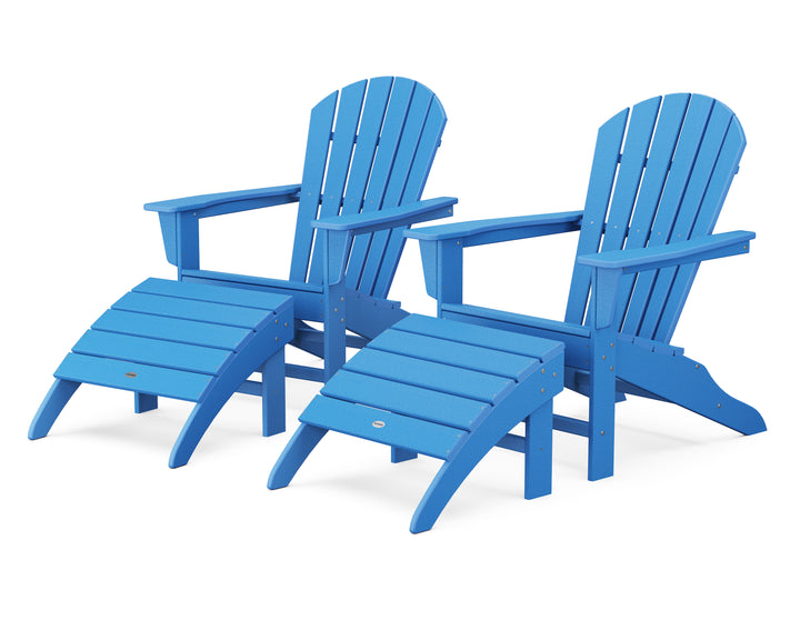 POLYWOOD® South Beach 4-Piece Adirondack Set