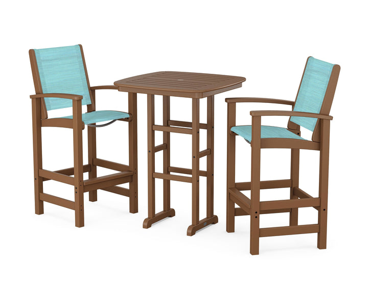 POLYWOOD® Coastal 3-Piece Bar Set