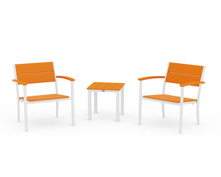 POLYWOOD® Main Street 3-Piece Lounge Chair Set