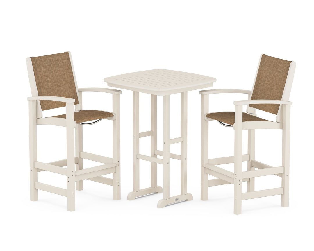 POLYWOOD® Coastal 3-Piece Bar Set