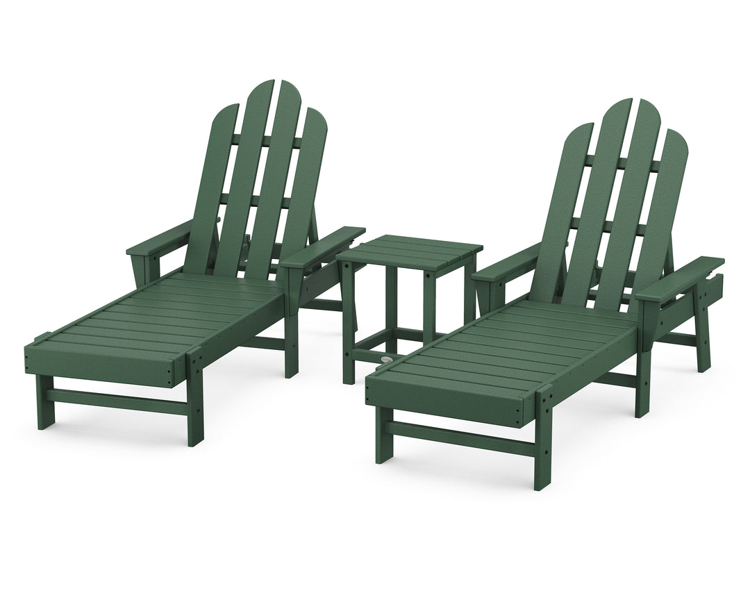 POLYWOOD® Long Island Chaise 3-Piece Set