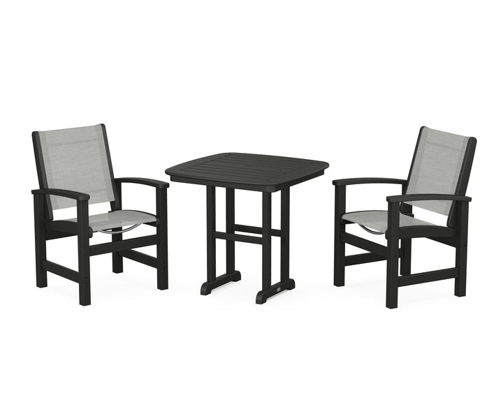 POLYWOOD® Coastal 3-Piece Dining Set