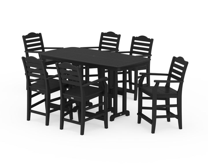 Draper James™ by  POLYWOOD® Savannah Arm Chair 7-Piece Counter Set