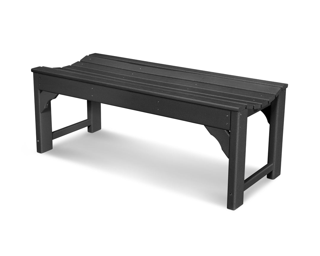 POLYWOOD® Traditional Garden 48" Backless Bench