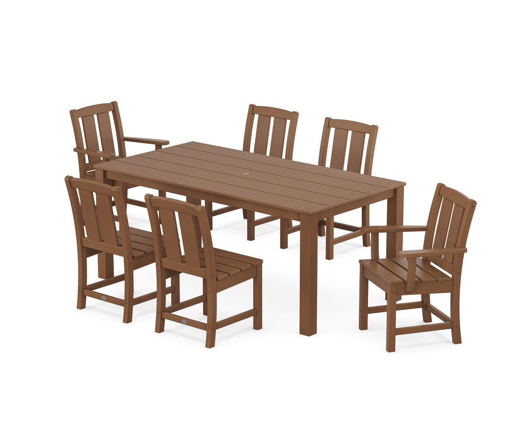 POLYWOOD® Mission 7-Piece Parsons Dining Set