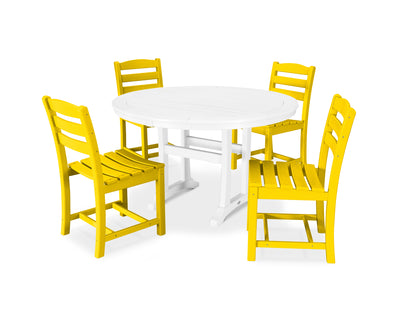 La Casa CafŽ 5-Piece Side Chair Dining Set