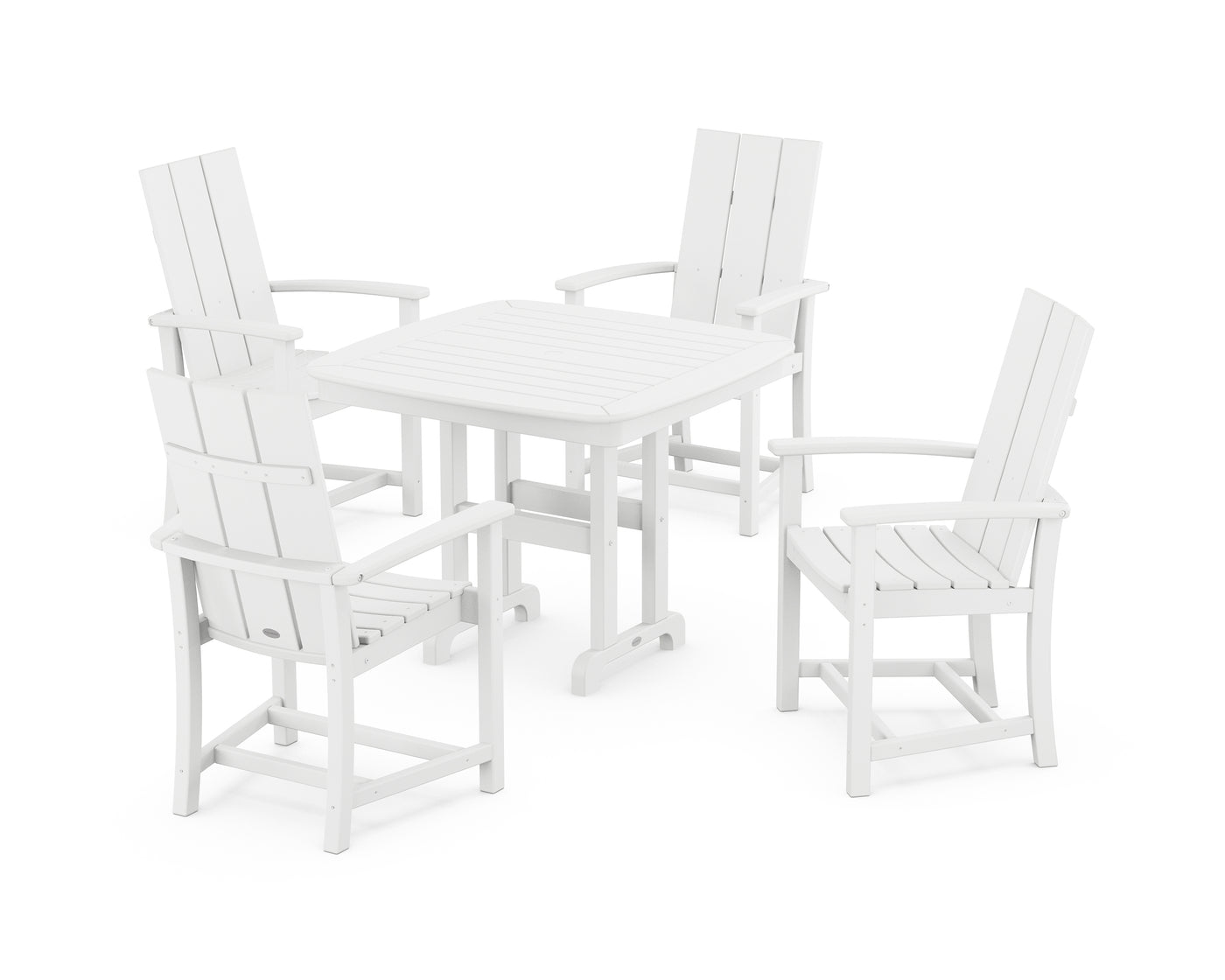 Modern Adirondack 5-Piece Dining Set