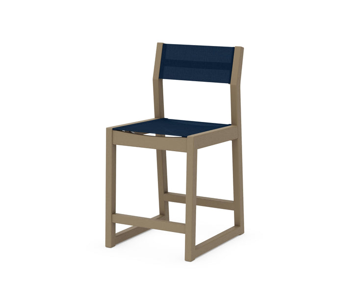 POLYWOOD® EDGE Sling Counter Side Chair