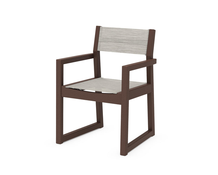POLYWOOD® EDGE Sling Dining Arm Chair