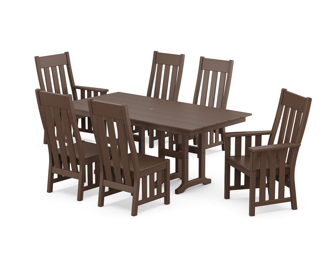 Martha Stewart by POLYWOOD® Acadia 7-Piece Farmhouse Dining Set