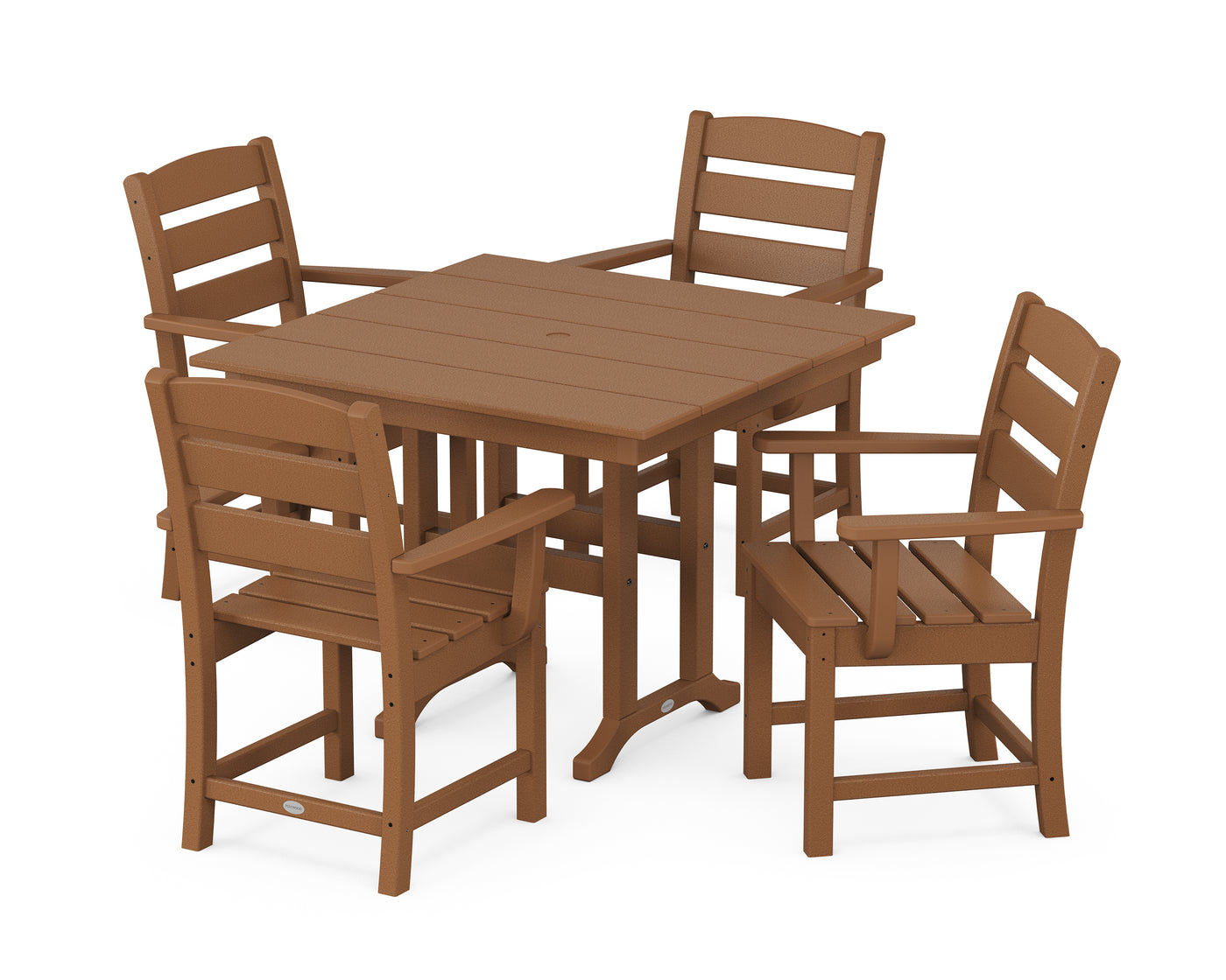 Lakeside 5-Piece Farmhouse Dining Set